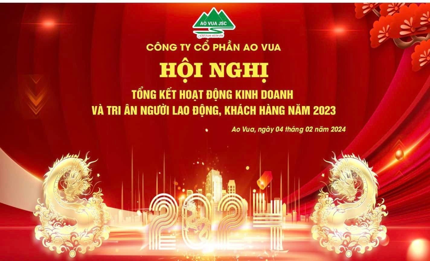 Hội nghị Tổng kết hoạt động kinh doanh và tri ân người lao động, khách hàng năm 2023